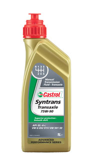 Castrol СИНТ.ТРАНС.МАСЛО SYNTRANS TRANSAXLE 75W-90 1L .