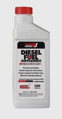 Power Service DIESEL FUEL SUPPLEMENTAL +CETANE BOOST .