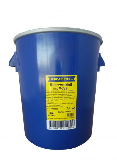 Смазка RAVENOL Mehrzweckfett m.MOS 2 (25кг).