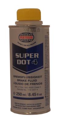 Тормозная жидкость Super DOT 4 .