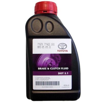 Тормозная жидкость DOT 5.1, Brake Fluid, 0.5л .