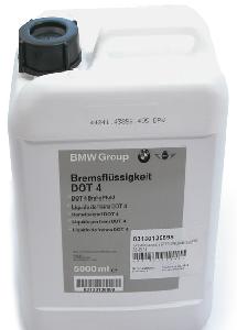 Жидкость тормозная DOT 4 Brake Fluid, 5л .