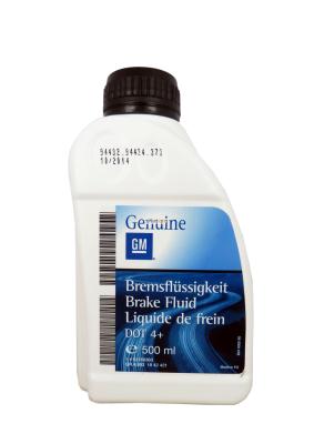 Тормозная жидкость GM DOT-4 Brake Fluid (0,5л) .