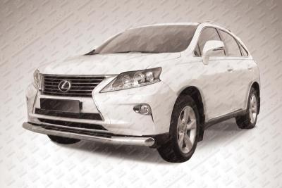 Защита переднего бампера d76 Lexus RX-350/RX-270 2012.