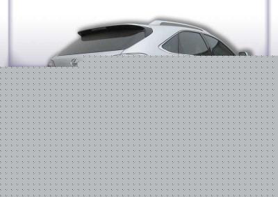 Защита заднего бампера d57+d57 двойная Lexus RX350 2009.