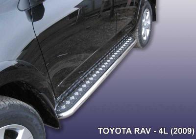 Пороги d57 с листом Toyota RAV 4.