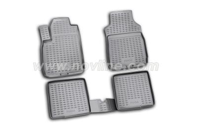 Коврики в салон, полиуретановые Fiat Panda 2003 - 2011.
