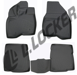 3D коврики в салон Ford Explorer (V) 2010.
