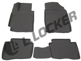 3D коврики в салон Hyundai i40 2011.