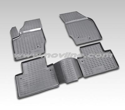 Коврики в салон, полиуретановые Volvo XC90 2002 - 2011.