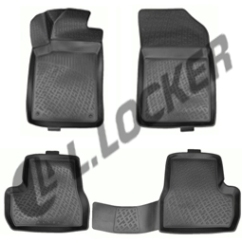 3D коврики в салон Citroen C3 (хэтчбек) 2009.