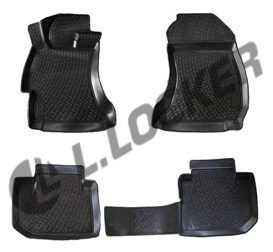 3D коврики в салон Subaru XV 2011.