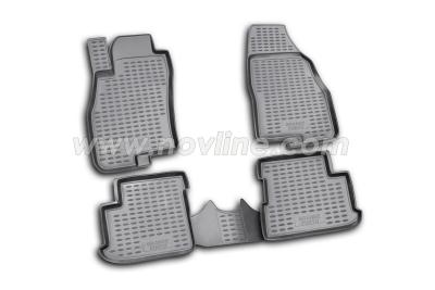 Коврики в салон, полиуретановые Fiat Grande Punto 2005 - 2011.