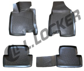 3D коврики в салон, полиуретановые Nissan Qashqai 2007 - наст. время.
