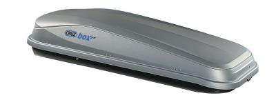 Cruzbox EASY 530 Grey пластиковый багажник-бокс серый 185х99х31, креплениe -  Quick .