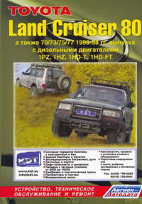 Печатная продукция TOYOTA LAND CRUISER 80,81GX/VX И (70/73/75/77) (ДИЗ .