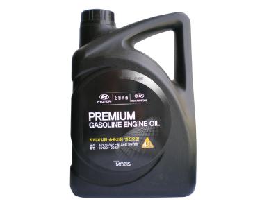 Hyundai / KIA PREMIUM GASOLINE SAE 5W20 SL/GF-3 .