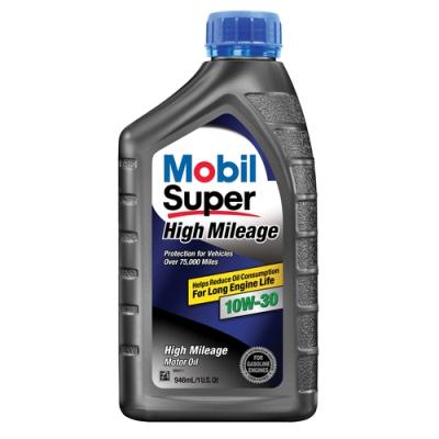 Mobil MOBIL SUPER HIGH MILEAGE 10W-30 .