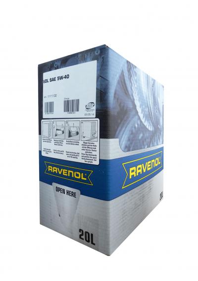 Моторное масло RAVENOL VDL SAE 5W-40 (20л) ecobox.
