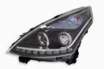 Иконка:Передние фары для Nissan Teana II (J32) 2008+ "Audi Style" с ангельскими глазками и линзой Вариант№2 Nissan Teana.